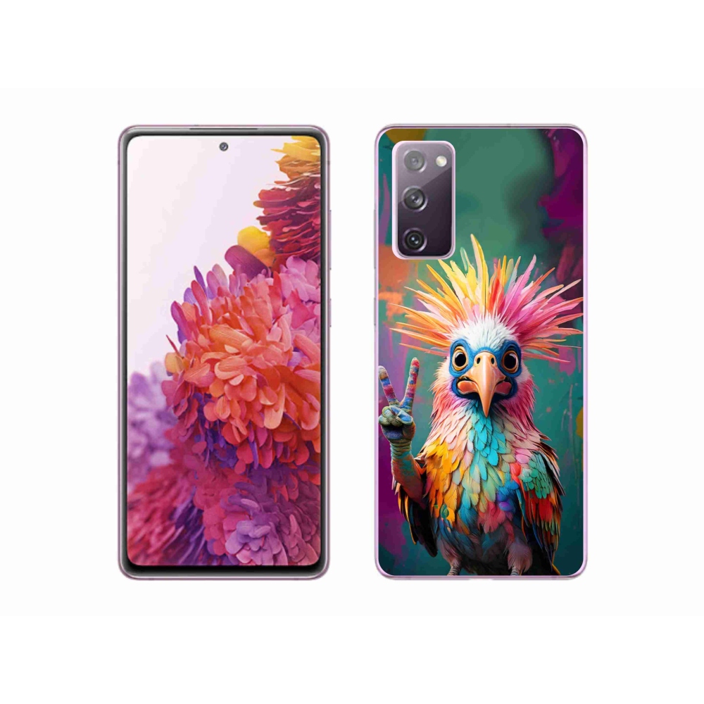 Gélový kryt mmCase na Samsung Galaxy S20 FE - farebný rebel