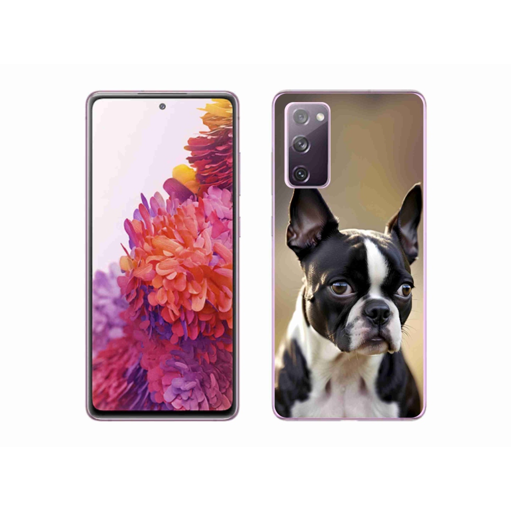 Gélový kryt mmCase na Samsung Galaxy S20 FE - bostonský teriér