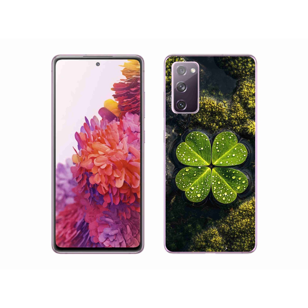 Gélový kryt mmCase na Samsung Galaxy S20 FE - štvorlístok