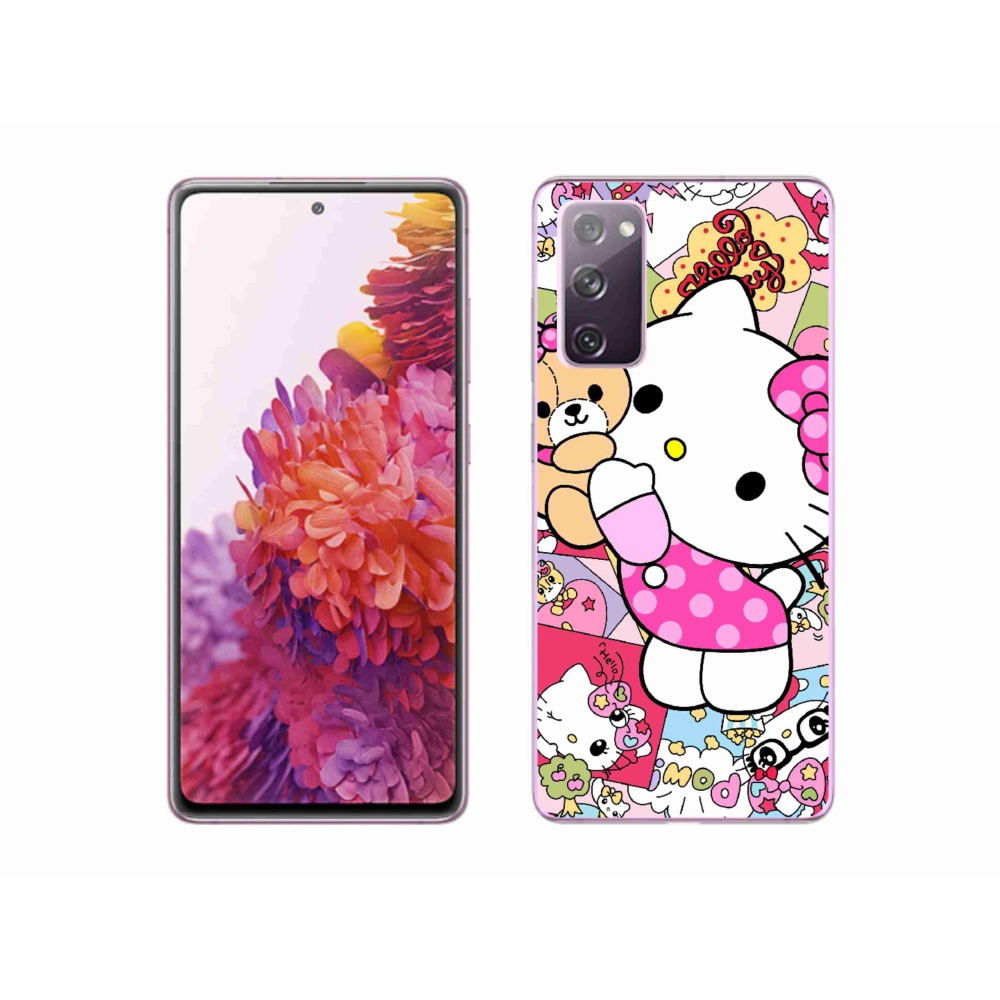 Gélový kryt mmCase na Samsung Galaxy S20 FE - cute kitty