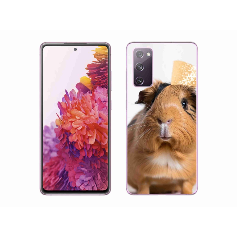 Gélový kryt mmCase na Samsung Galaxy S20 FE - hnedé morča