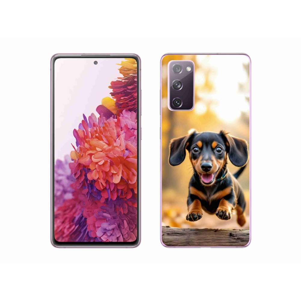 Gélový kryt mmCase na Samsung Galaxy S20 FE - jazvečík 2