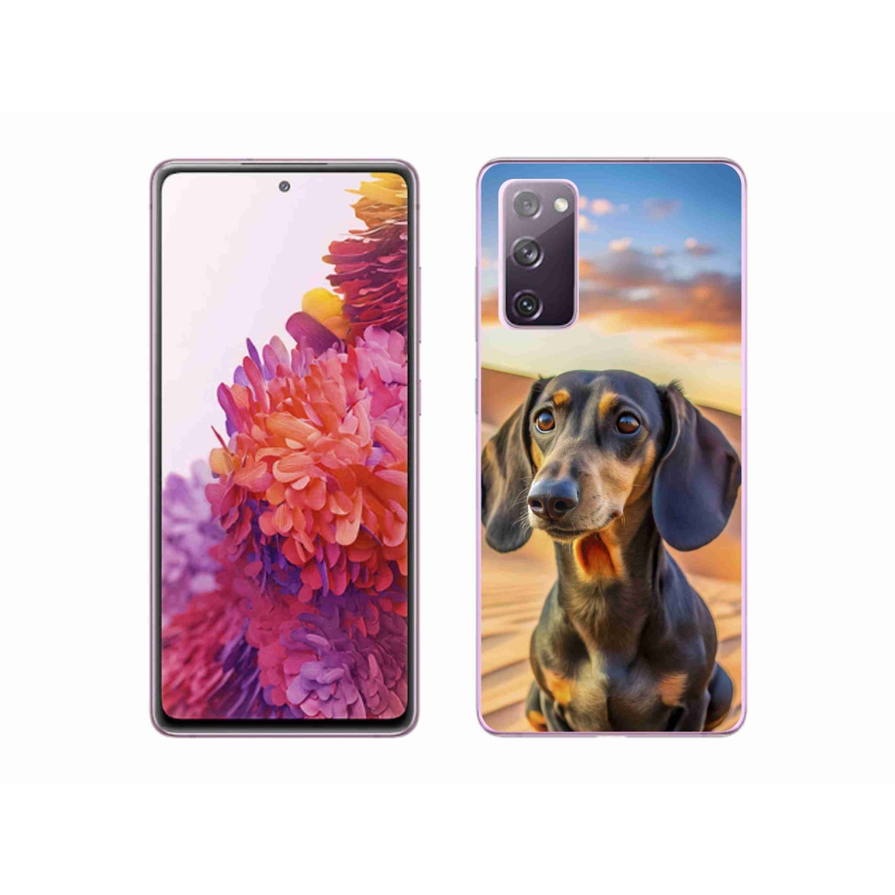 Gélový kryt mmCase na Samsung Galaxy S20 FE - jazvečík 3