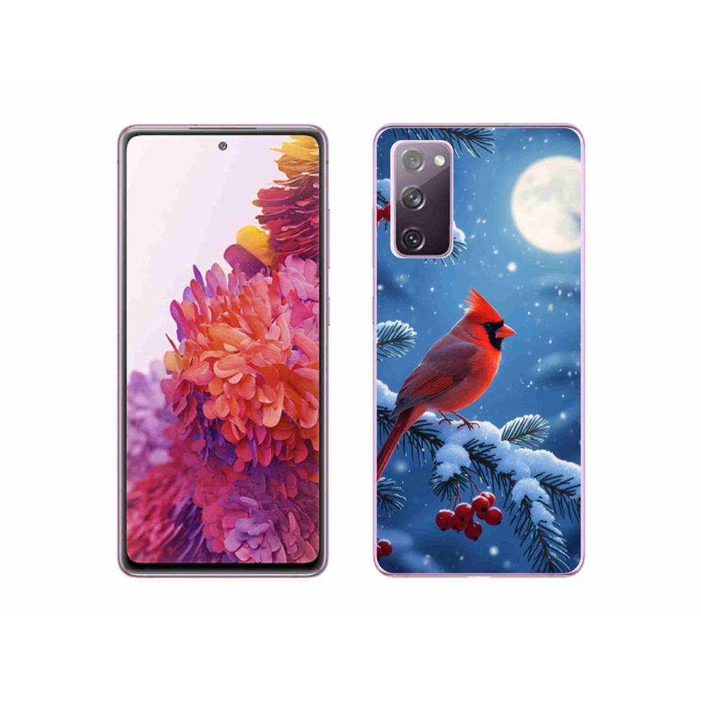 Gélový kryt mmCase na Samsung Galaxy S20 FE - kardinál červený