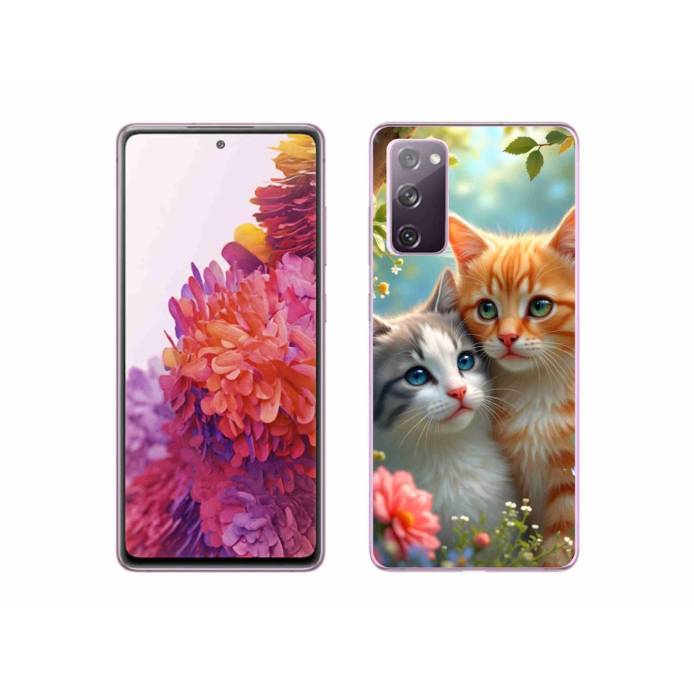 Gélový kryt mmCase na Samsung Galaxy S20 FE - mačacia láska 2
