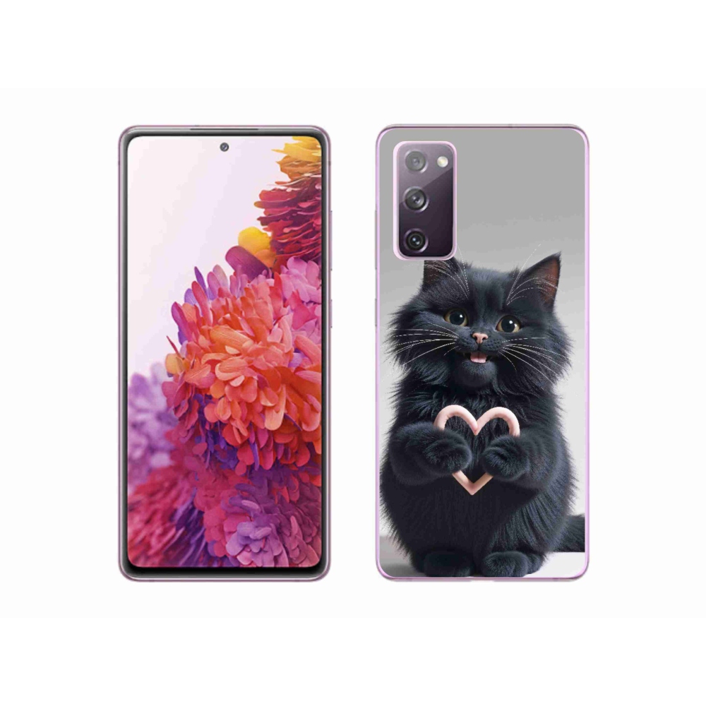 Gélový kryt mmCase na Samsung Galaxy S20 FE - mačacia láska 3