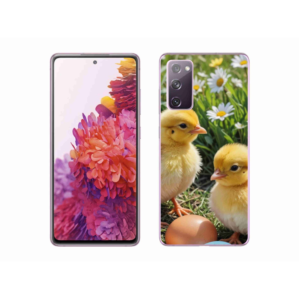 Gélový kryt mmCase na Samsung Galaxy S20 FE - kuriatka