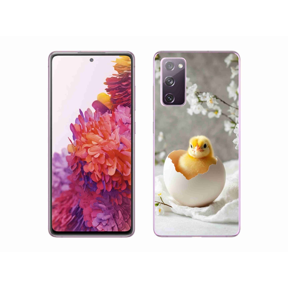 Gélový kryt mmCase na Samsung Galaxy S20 FE - kuriatko