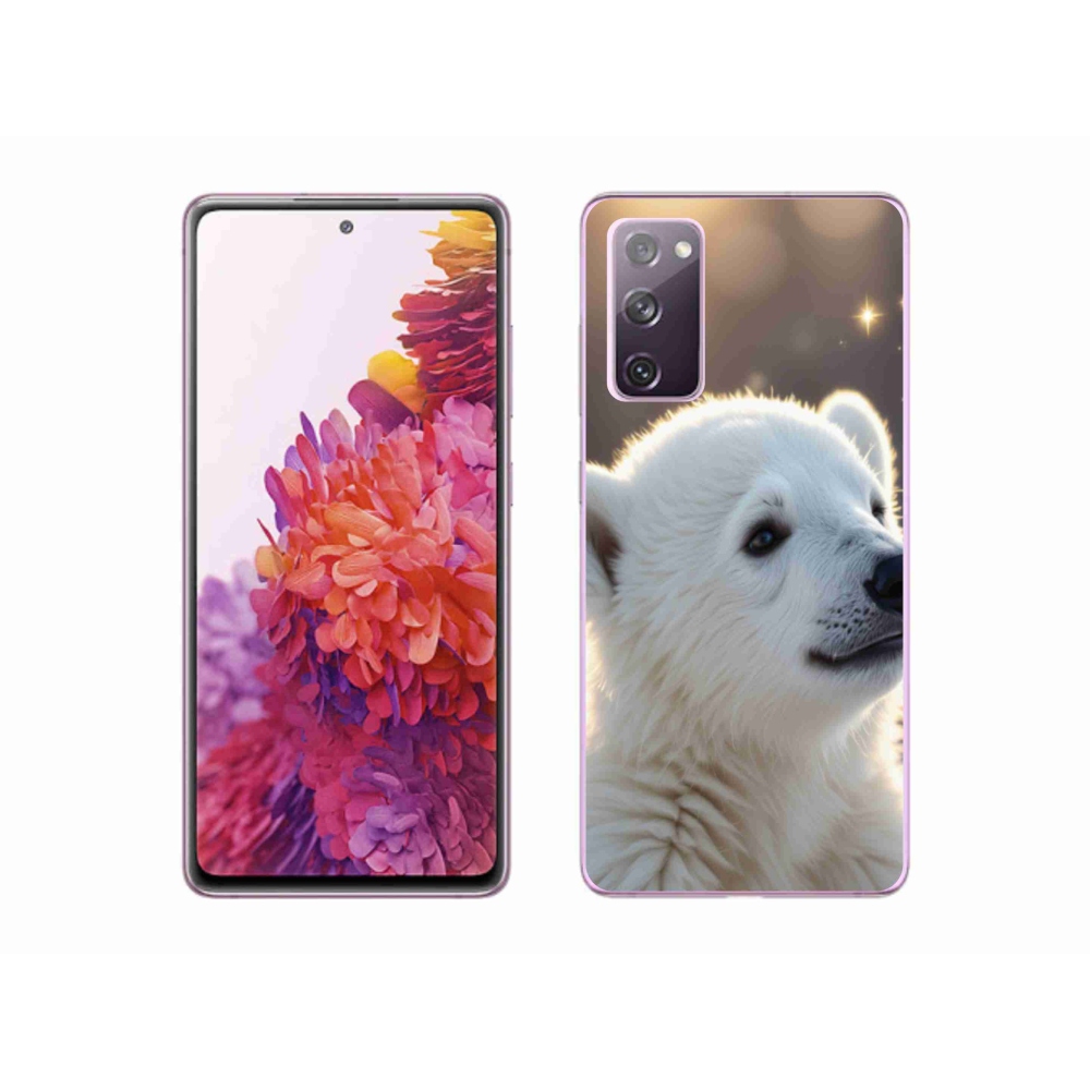 Gélový kryt mmCase na Samsung Galaxy S20 FE - ľadový medveď