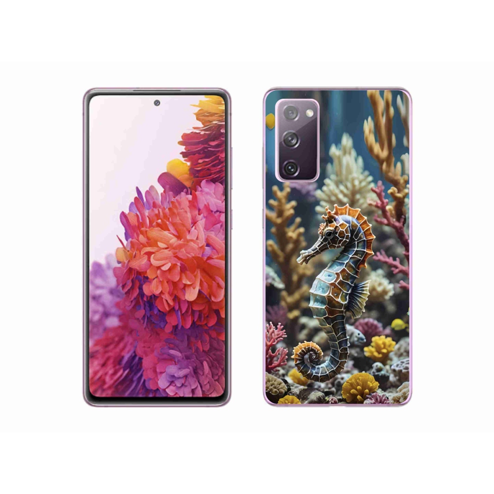 Gélový kryt mmCase na Samsung Galaxy S20 FE - morský koník 2