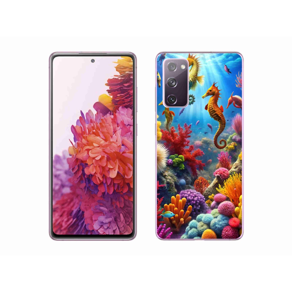 Gélový kryt mmCase na Samsung Galaxy S20 FE - morský svet 3