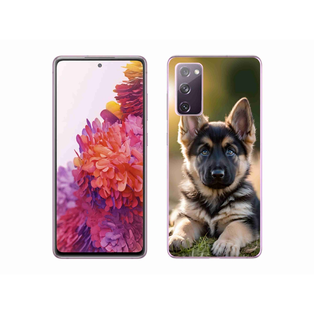Gélový kryt mmCase na Samsung Galaxy S20 FE - nemecký ovčiak v prírode