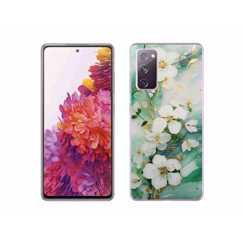 Gélový kryt mmCase na Samsung Galaxy S20 FE - nežné kvety