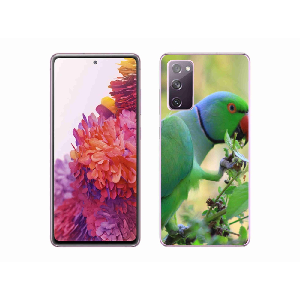 Gélový kryt mmCase na Samsung Galaxy S20 FE - papagáj Alexandr
