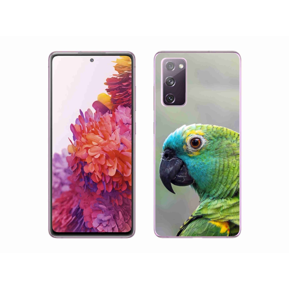 Gélový kryt mmCase na Samsung Galaxy S20 FE - papagáj amazoňan