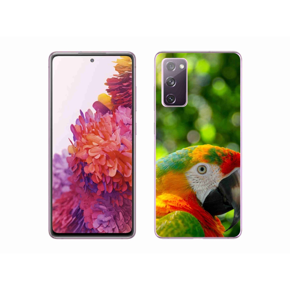 Gélový kryt mmCase na Samsung Galaxy S20 FE - papagáj ara 3