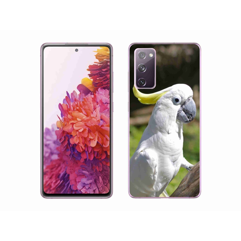 Gélový kryt mmCase na Samsung Galaxy S20 FE - papagáj kakadu 2