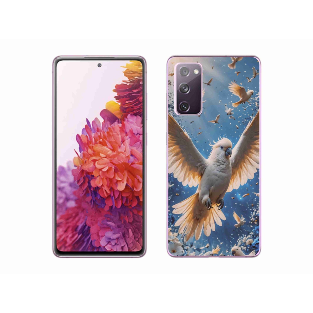 Gélový kryt mmCase na Samsung Galaxy S20 FE - papagáj kakadu