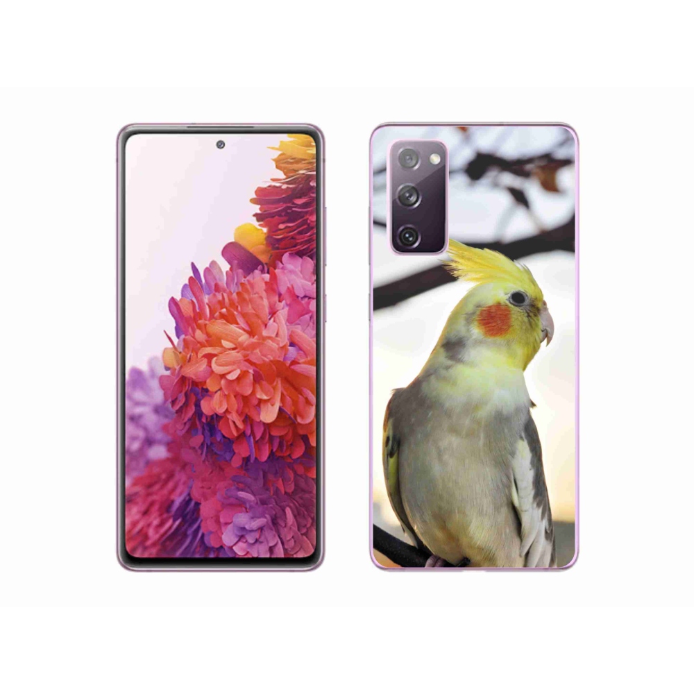 Gélový kryt mmCase na Samsung Galaxy S20 FE - papagáj korela