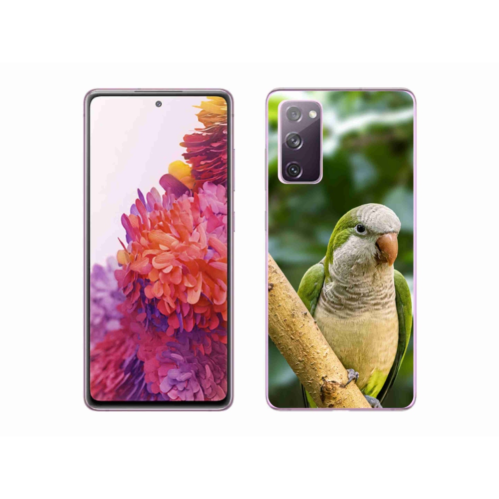 Gélový kryt mmCase na Samsung Galaxy S20 FE - papagáj mníšok