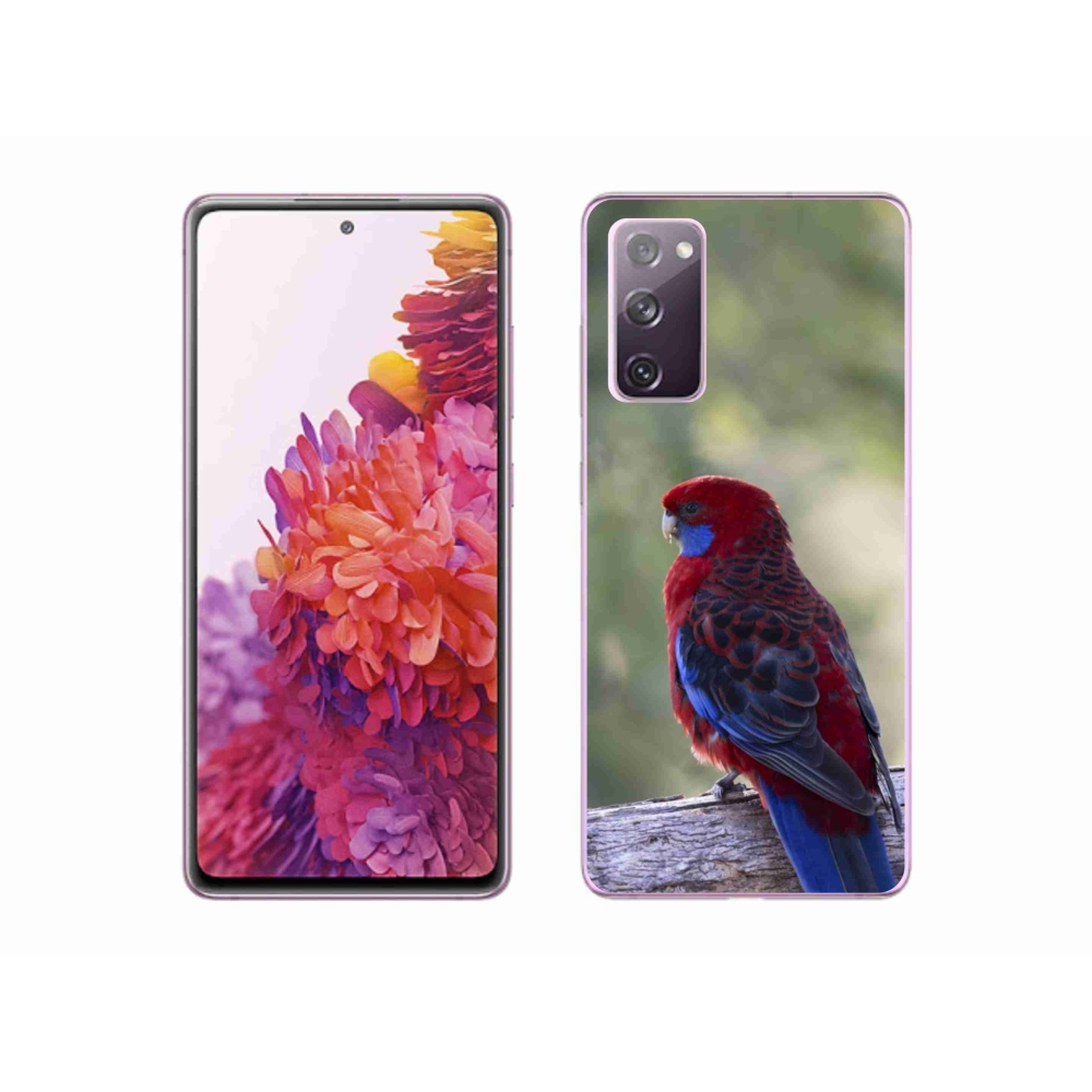 Gélový kryt mmCase na Samsung Galaxy S20 FE - papagáj rosela