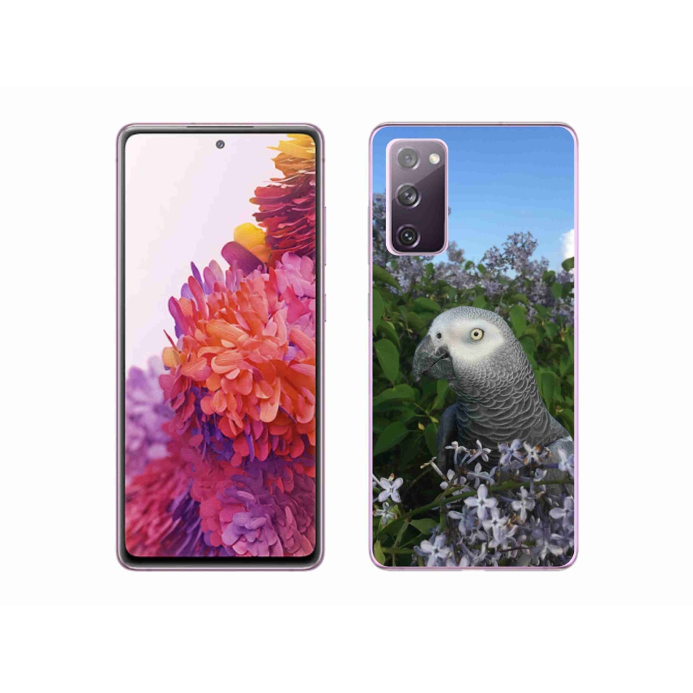 Gélový kryt mmCase na Samsung Galaxy S20 FE - papagáj žako