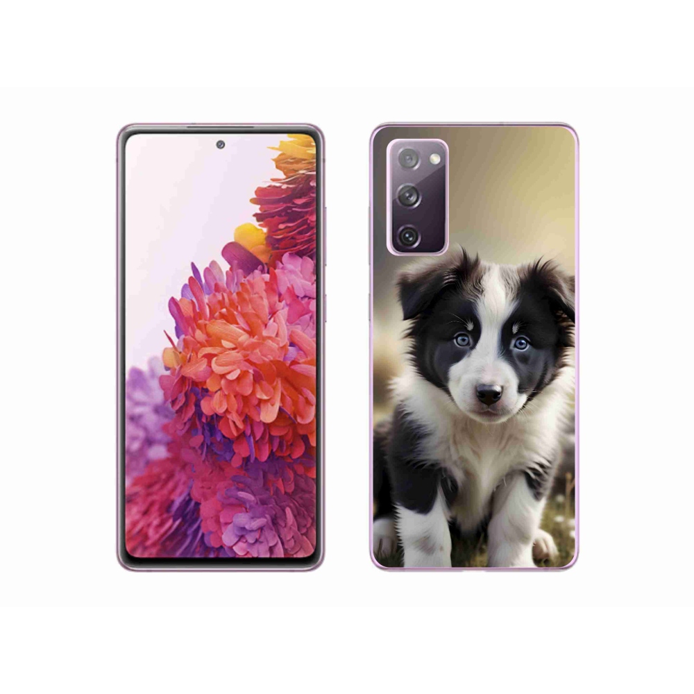 Gélový kryt mmCase na Samsung Galaxy S20 FE - roztomilá border kólia
