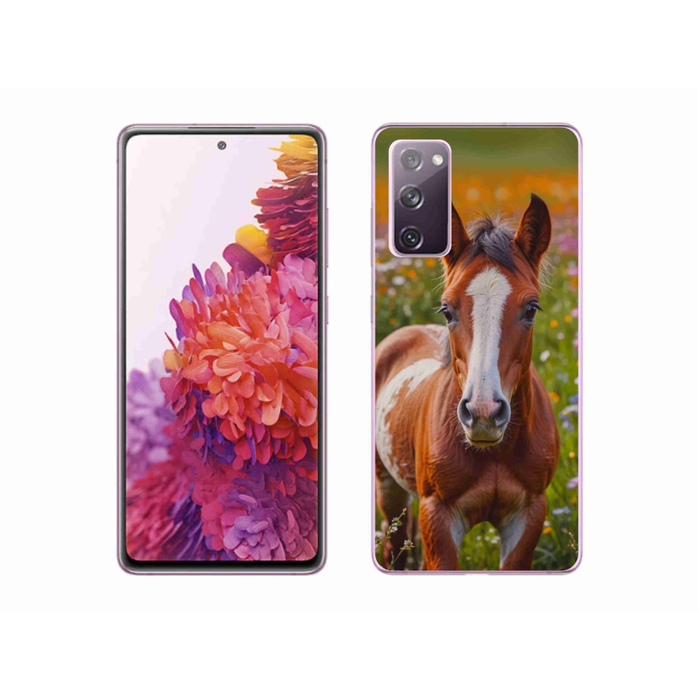 Gélový kryt mmCase na Samsung Galaxy S20 FE - roztomilé žriebä