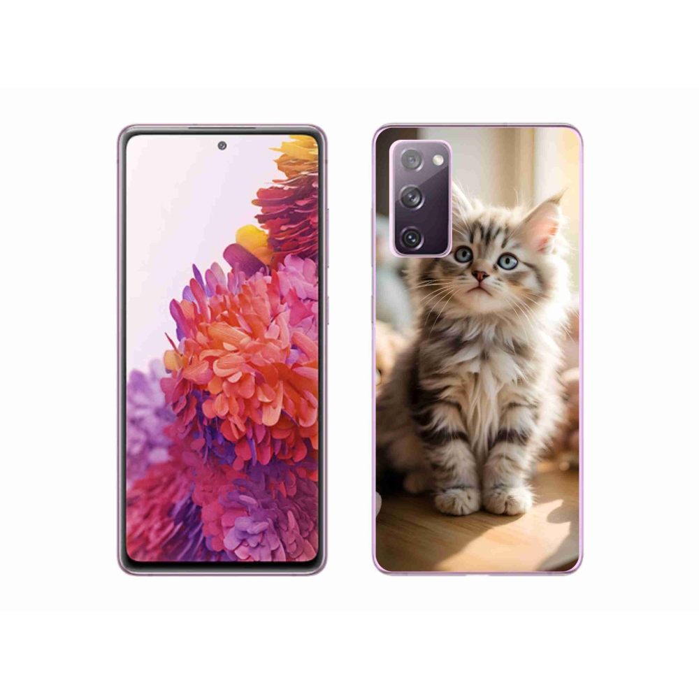 Gélový kryt mmCase na Samsung Galaxy S20 FE - roztomilé mačiatko 10