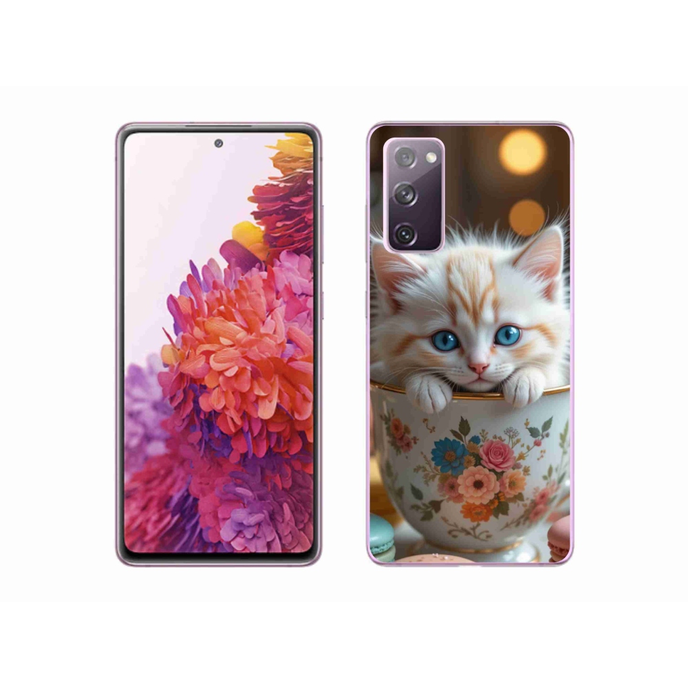 Gélový kryt mmCase na Samsung Galaxy S20 FE - roztomilé mačiatko 6