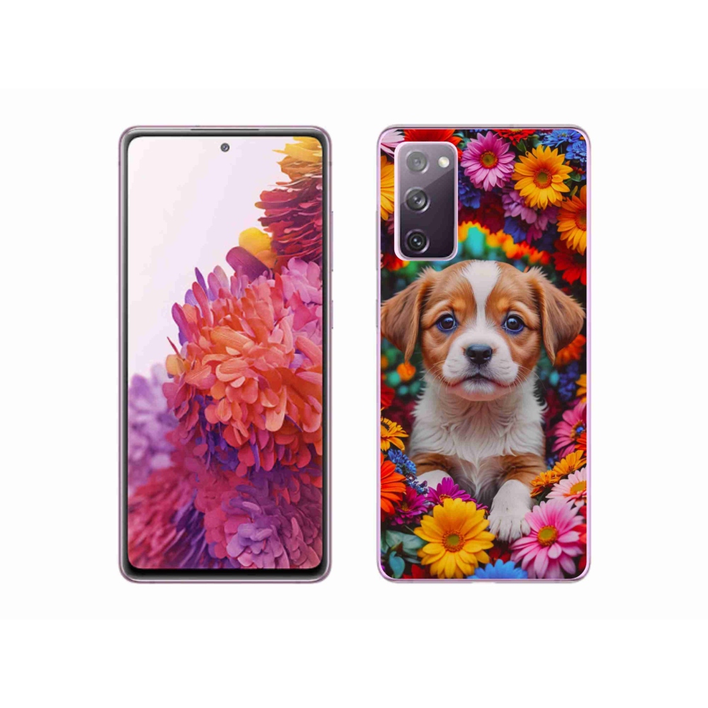 Gélový kryt mmCase na Samsung Galaxy S20 FE - roztomilé šteňa