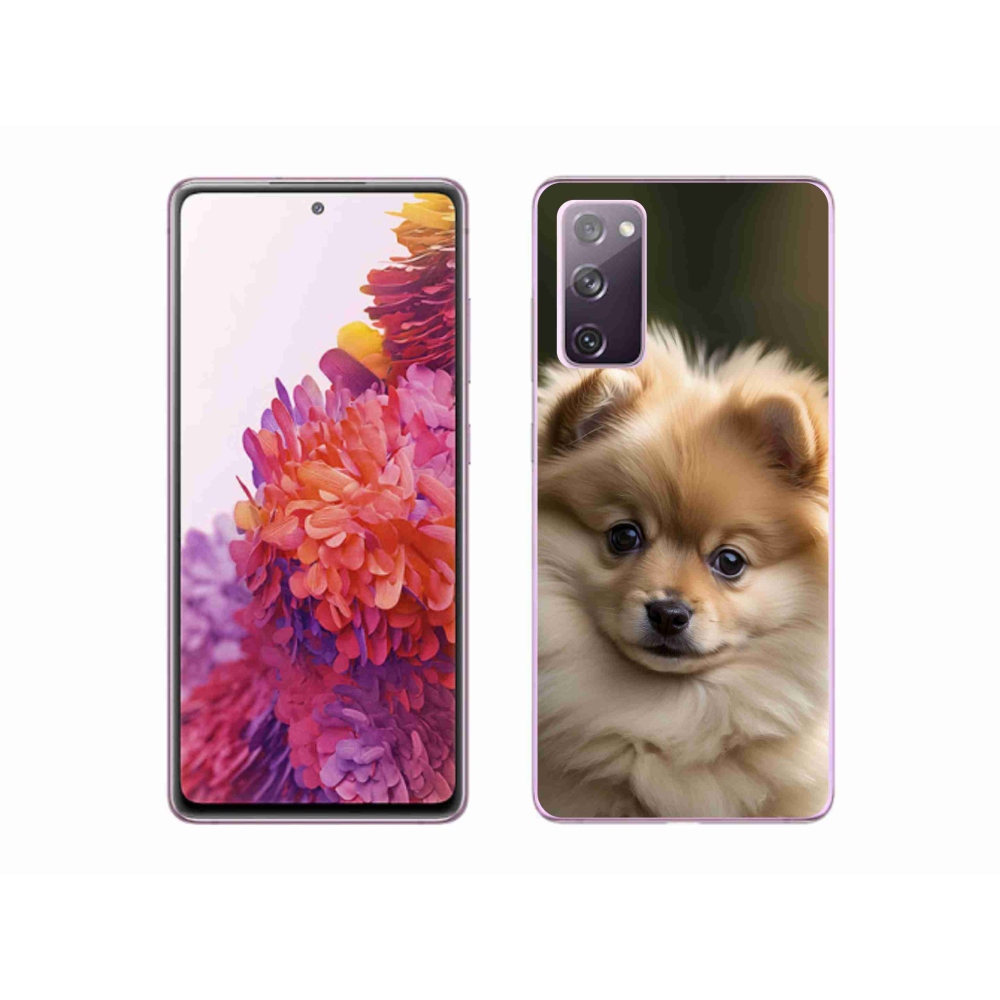 Gélový kryt mmCase na Samsung Galaxy S20 FE - roztomilý pomeranian 2