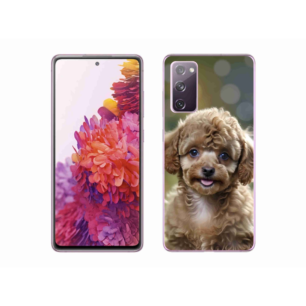 Gélový kryt mmCase na Samsung Galaxy S20 FE - roztomilý pudel