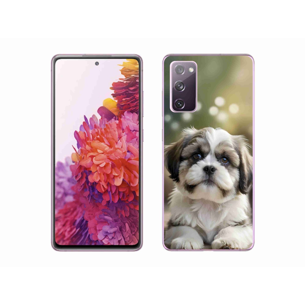Gélový kryt mmCase na Samsung Galaxy S20 FE - roztomilý shih-tzu