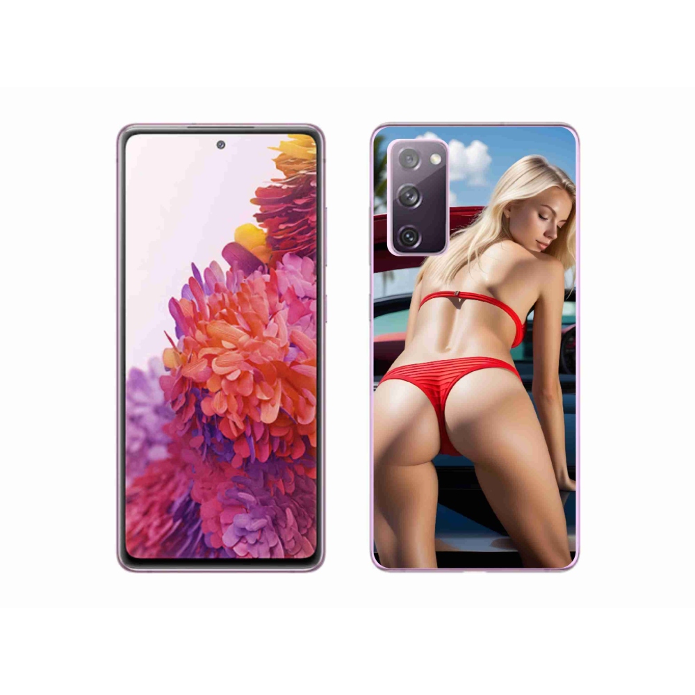 Gélový kryt mmCase Samsung Galaxy S20 FE - sexy žena 2