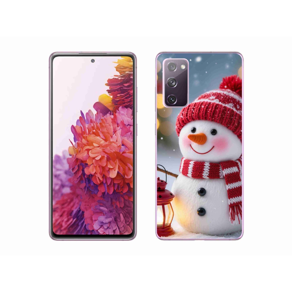 Gélový kryt mmCase na Samsung Galaxy S20 FE - snehuliak 2