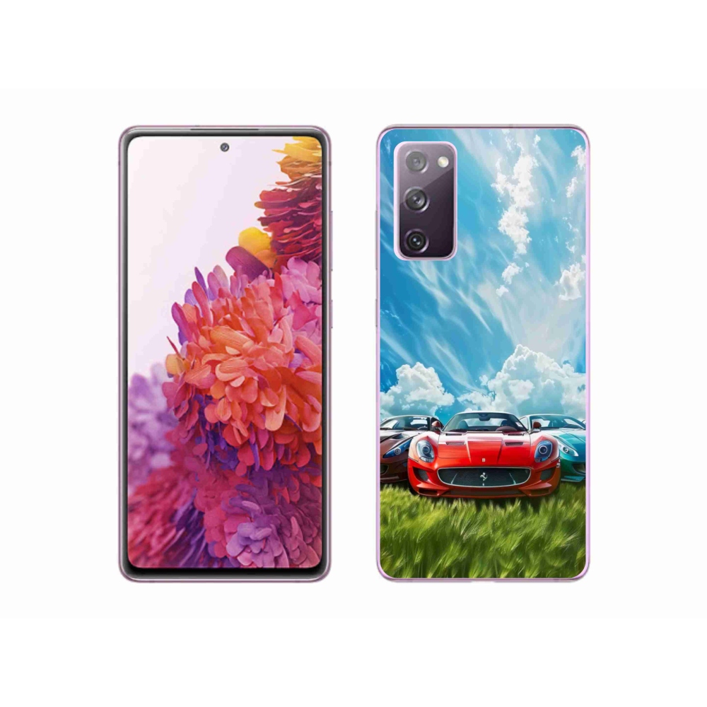 Gélový kryt mmCase na Samsung Galaxy S20 FE - športové vozidlá