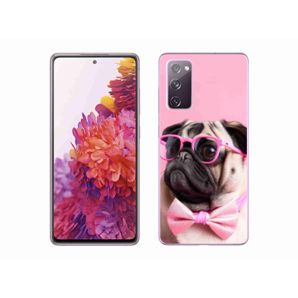 Gélový kryt mmCase na Samsung Galaxy S20 FE - štýlový mops