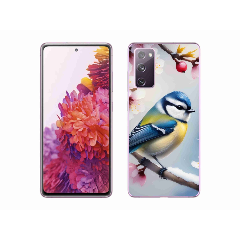 Gélový kryt mmCase na Samsung Galaxy S20 FE - sýkorka