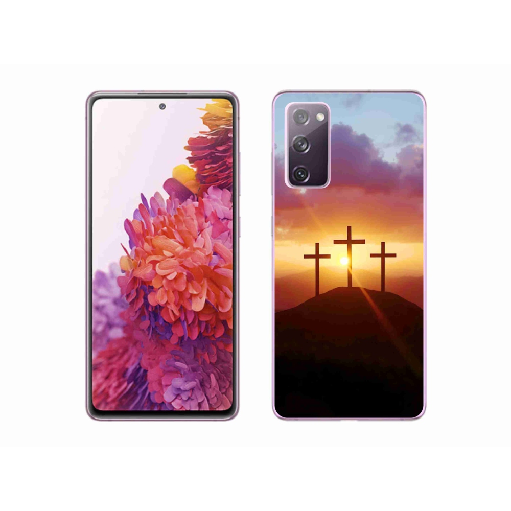 Gélový kryt mmCase na Samsung Galaxy S20 FE - tri kríža