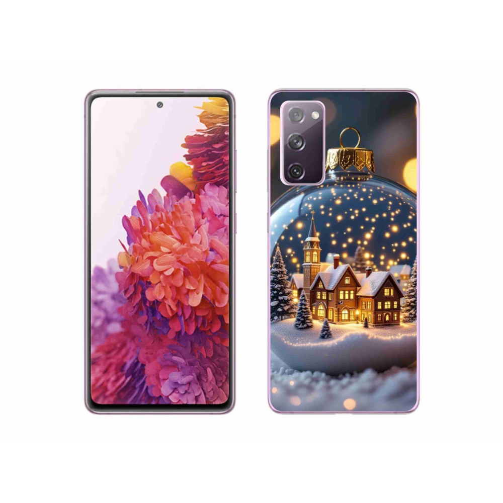 Gélový kryt mmCase na Samsung Galaxy S20 FE - vianočné gule 4