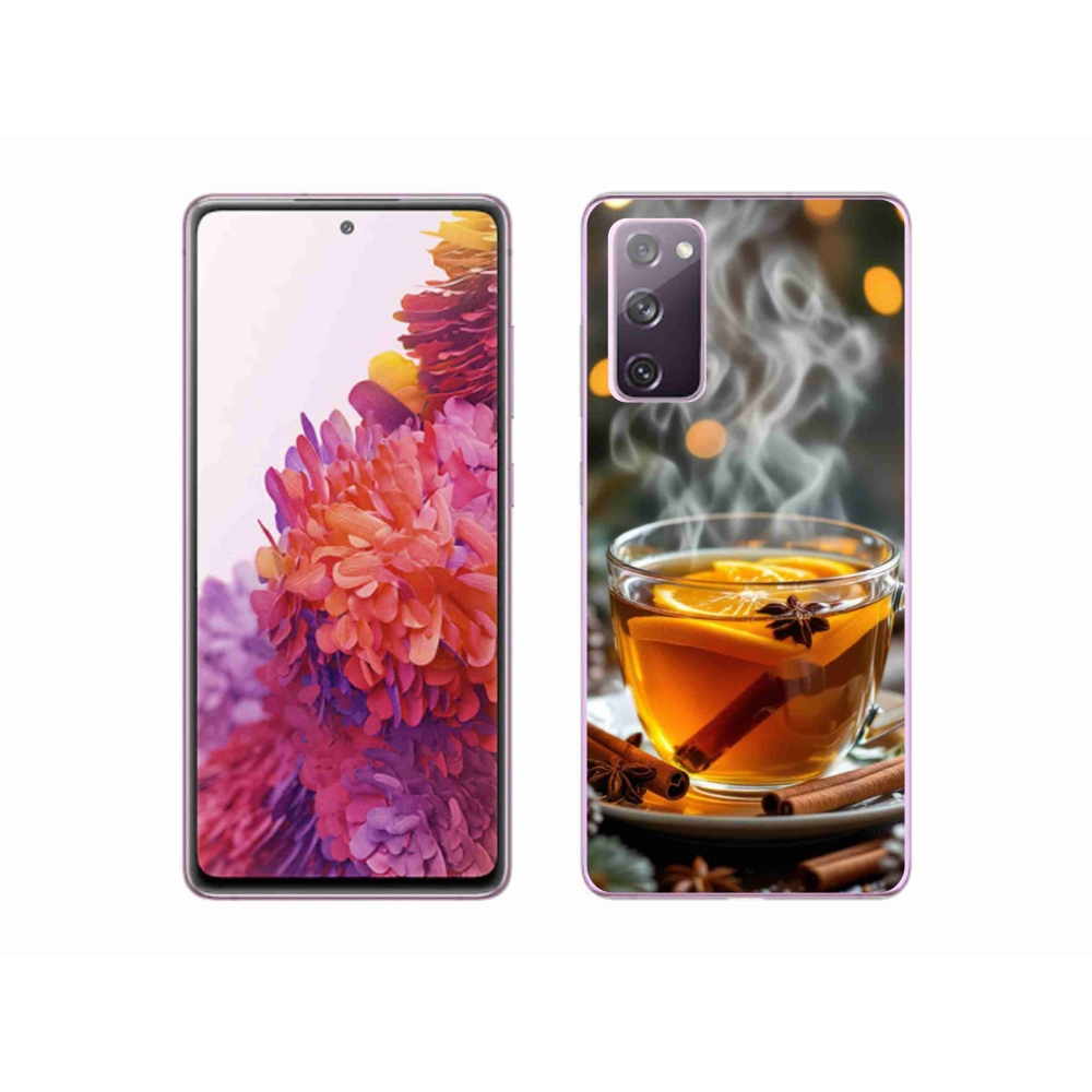 Gélový kryt mmCase na Samsung Galaxy S20 FE - vianočný punč