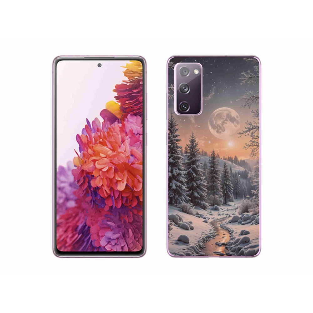 Gélový kryt mmCase na Samsung Galaxy S20 FE - zimná krajina 2