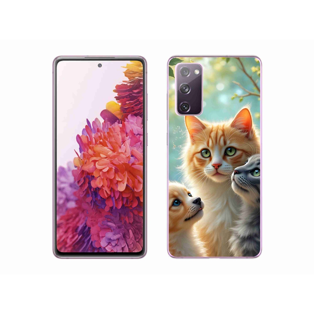 Gélový kryt mmCase na Samsung Galaxy S20 FE - zvieracie priateľstvo 2