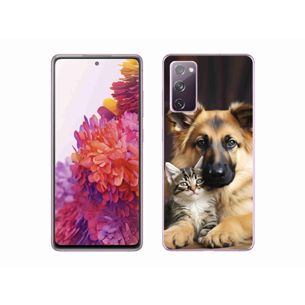 Gélový kryt mmCase na Samsung Galaxy S20 FE - zvieracie priateľstvo