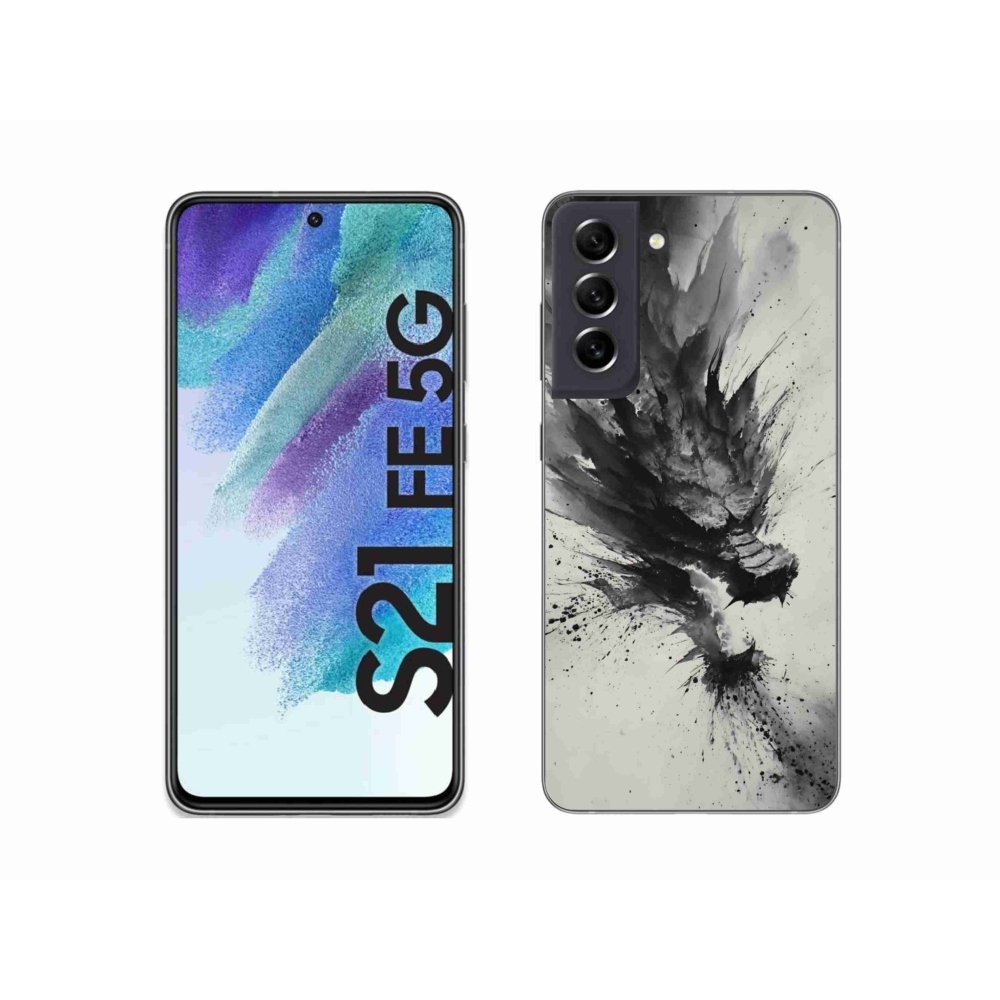 Gélový kryt mmCase na Samsung Galaxy S21 FE - abstraktný motív 32