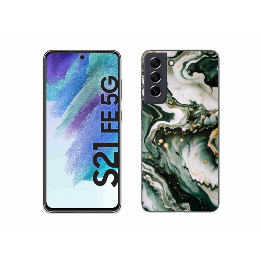 Gélový kryt mmCase na Samsung Galaxy S21 FE - abstraktný motív 38