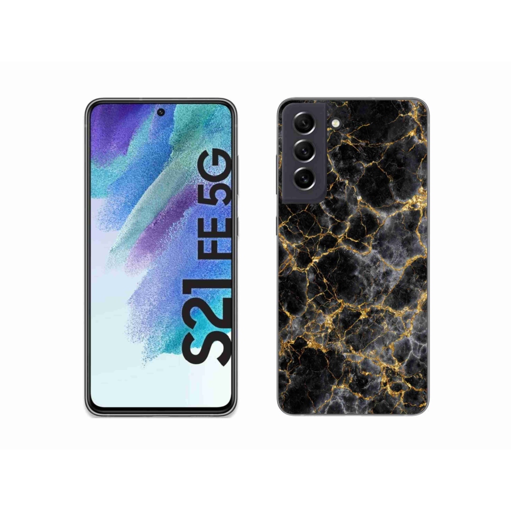 Gélový kryt mmCase na Samsung Galaxy S21 FE - abstraktný motív 43