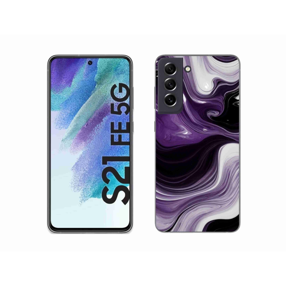 Gélový kryt mmCase na Samsung Galaxy S21 FE - abstraktný motív 46