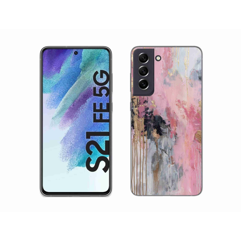 Gélový kryt mmCase na Samsung Galaxy S21 FE - abstraktný motív 49